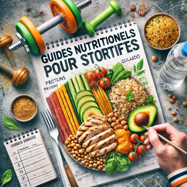 Guides nutritionnels (alimentation pour sportifs, régimes spécifiques, recettes saines)